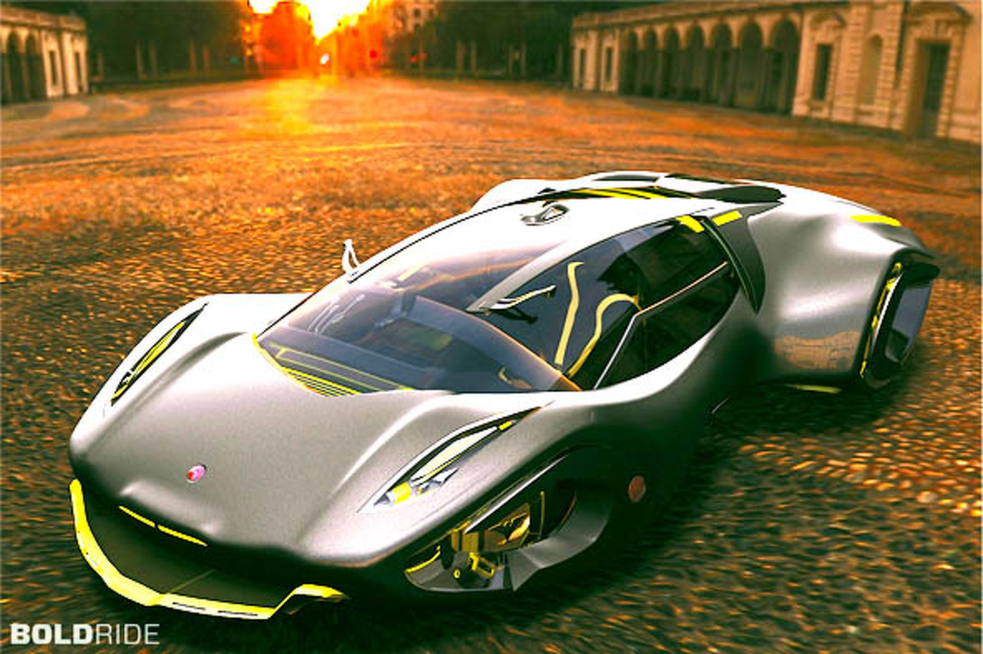 Wheels Wallpaper: 2030 Bizzarrini Veleno Concept by Borys Dabrowski