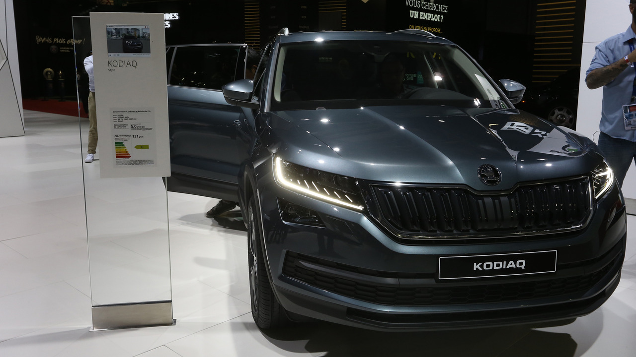 2017 Skoda Kodiaq Paris Motor Show