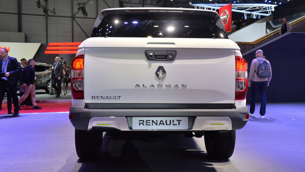 2017 Renault Alaskan live in Geneva