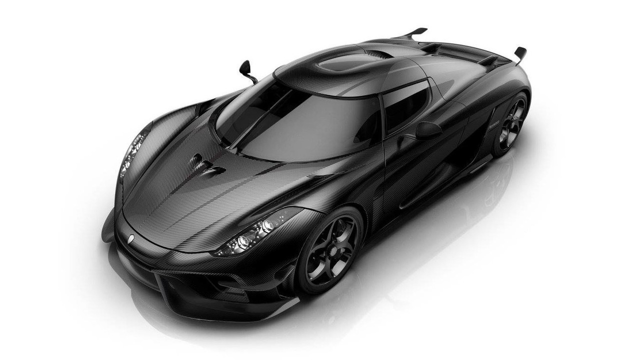 Koenigsegg Regera clear carbon