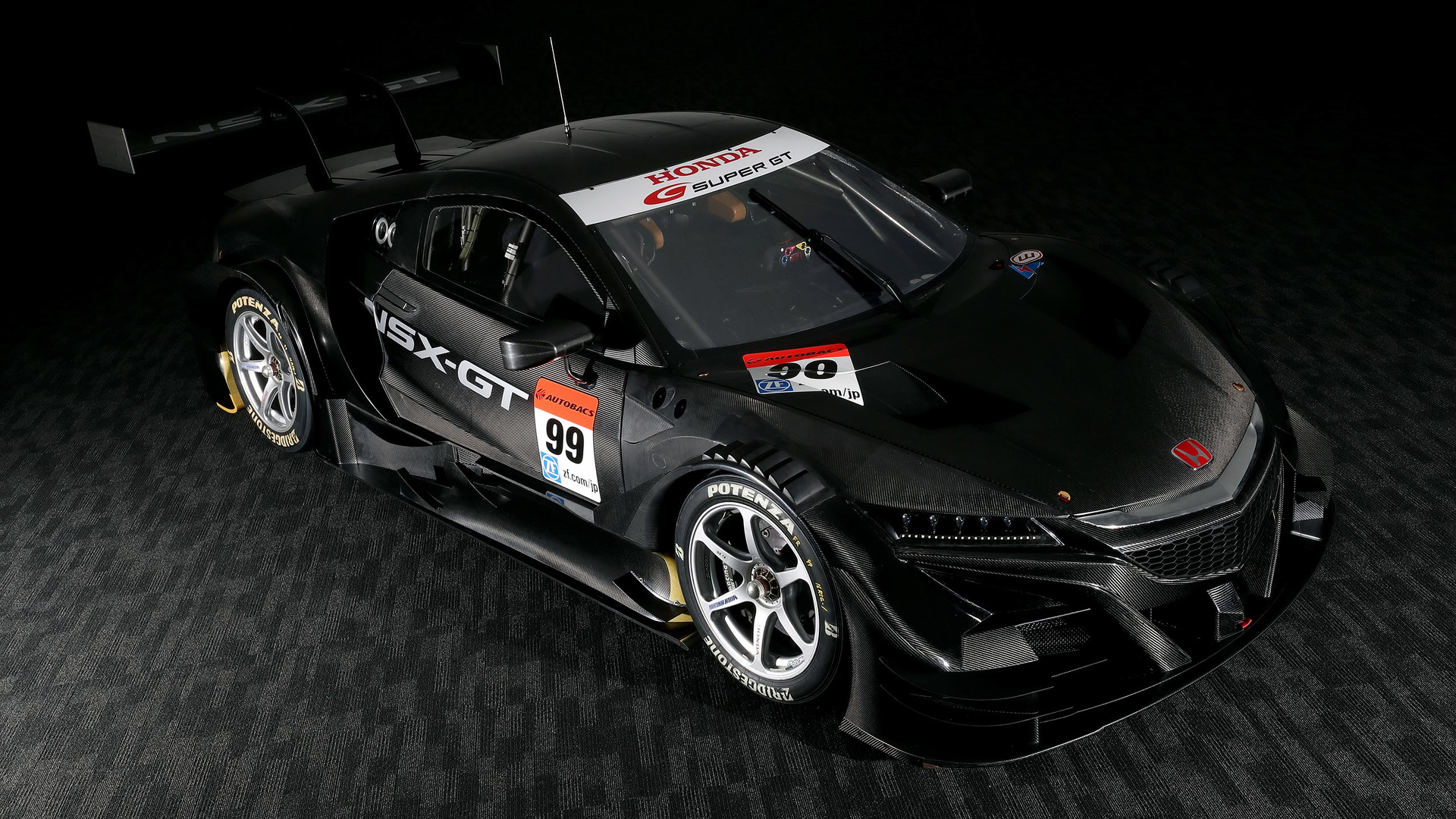 Mean-looking Honda NSX-GT ready for battle in Super GT series